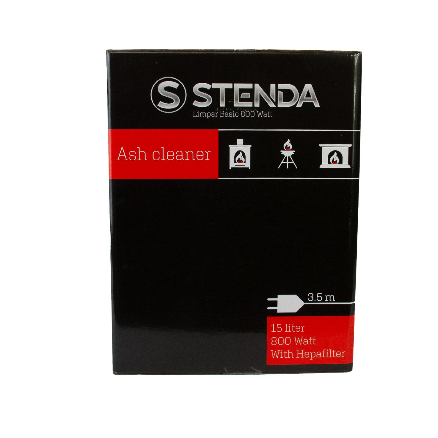 Stenda Ash Vacuum Limpar Basic 800 Watt